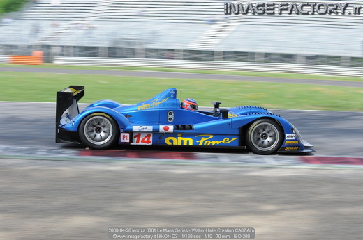 2008-04-26 Monza 0361 Le Mans Series - Walter-Hall - Creation CA07 Aim